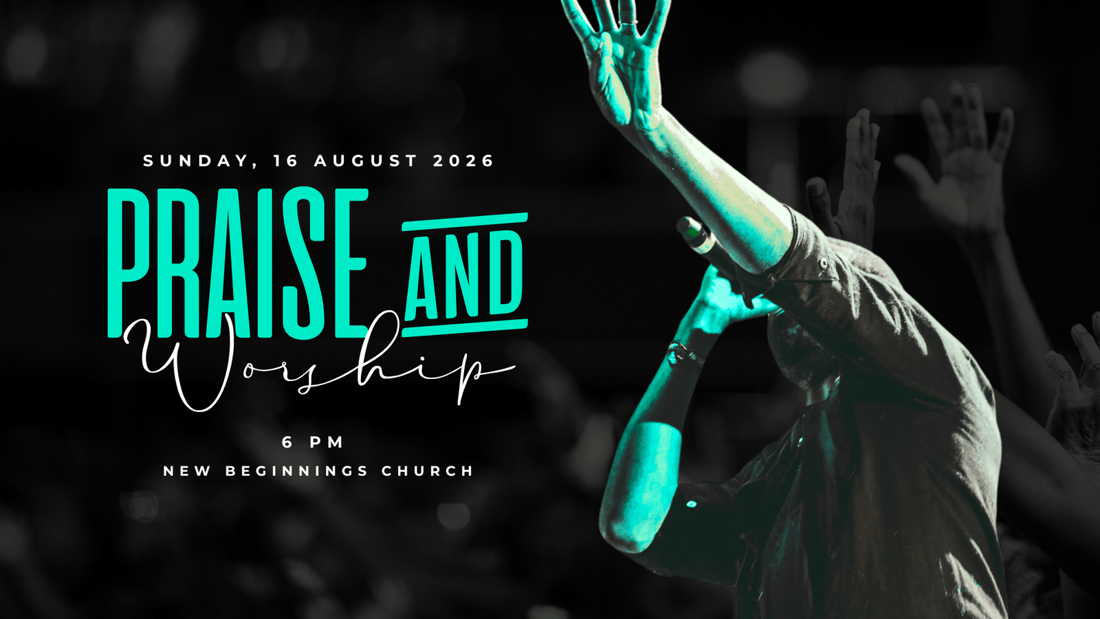 Home | Spirit Filled Church 4 Proclaim Worship Night Poster 8162026